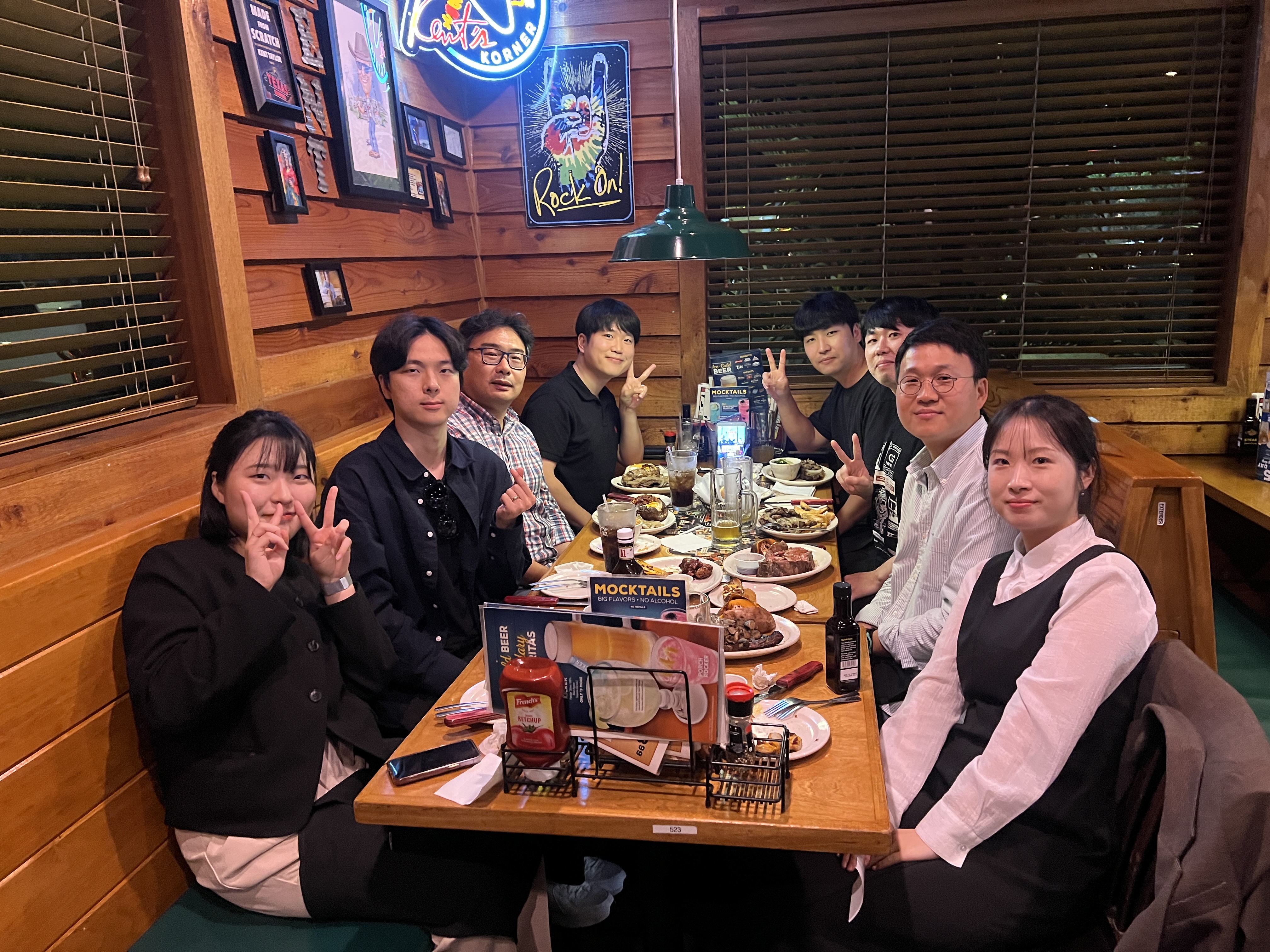 Lab Dinner at Homestead2